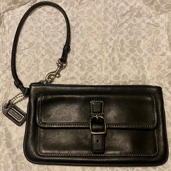 Coach Leather Wristlet - Picture 2 of 8